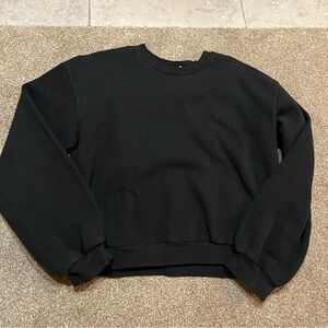 American Apparel Black Crewneck